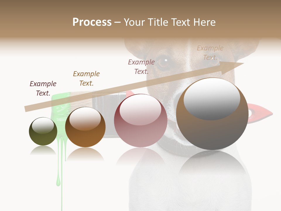 Ink Humor White PowerPoint Template