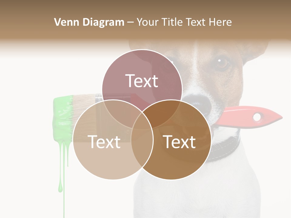 Ink Humor White PowerPoint Template