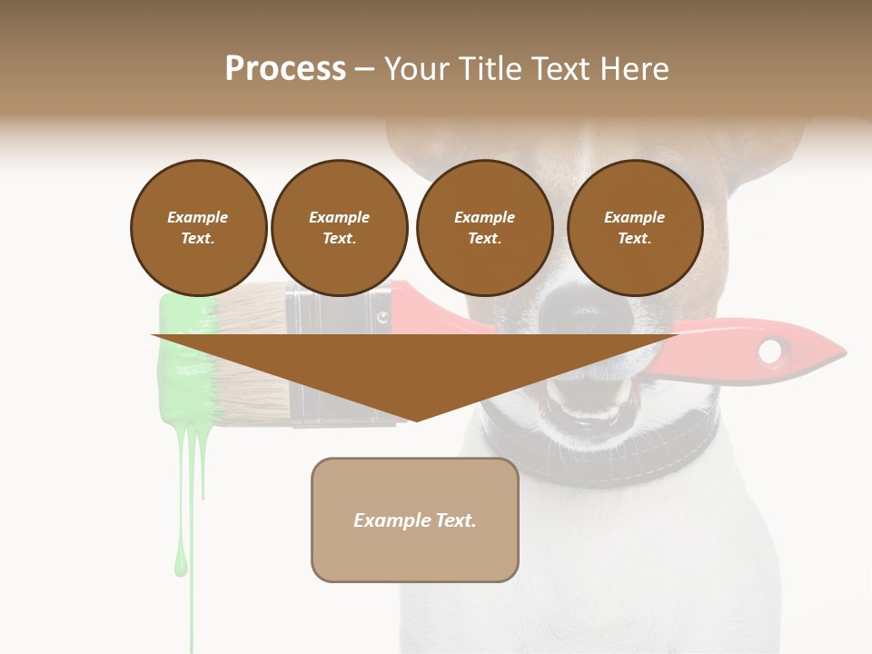 Ink Humor White PowerPoint Template