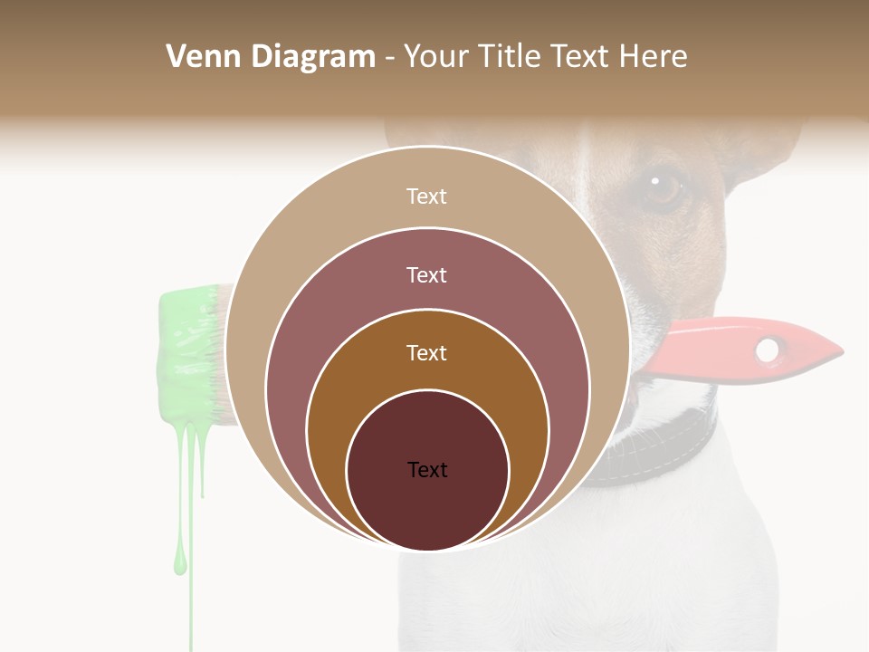 Ink Humor White PowerPoint Template
