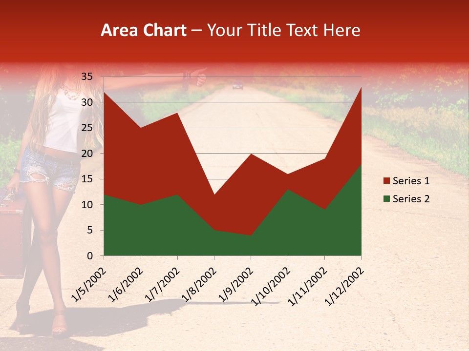 People Freedom Road PowerPoint Template
