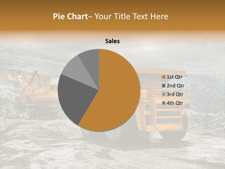 Digger Shovel Car PowerPoint Template