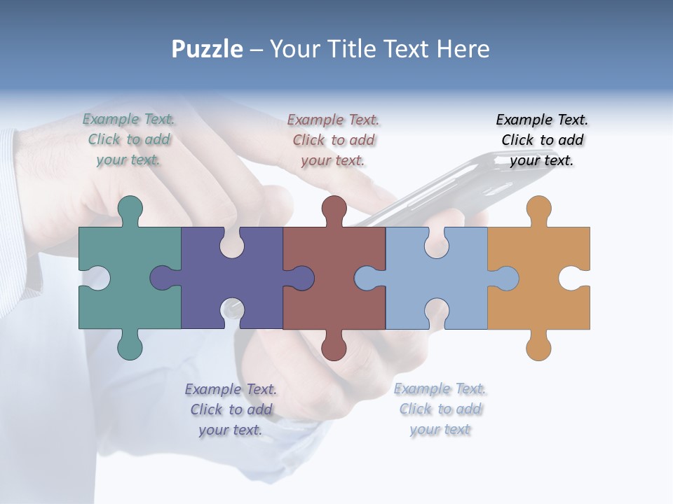 Model Sms Equipment PowerPoint Template
