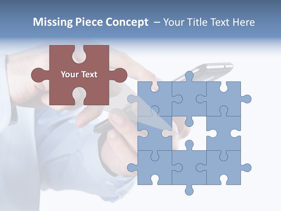 Model Sms Equipment PowerPoint Template