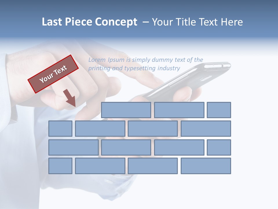 Model Sms Equipment PowerPoint Template