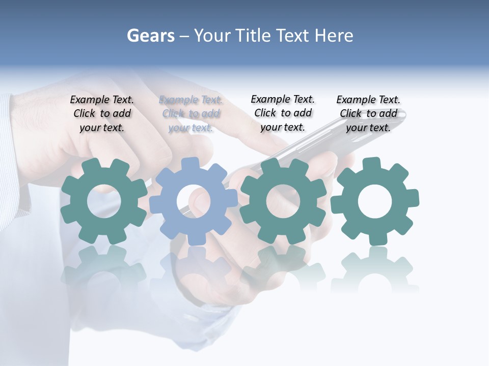 Model Sms Equipment PowerPoint Template