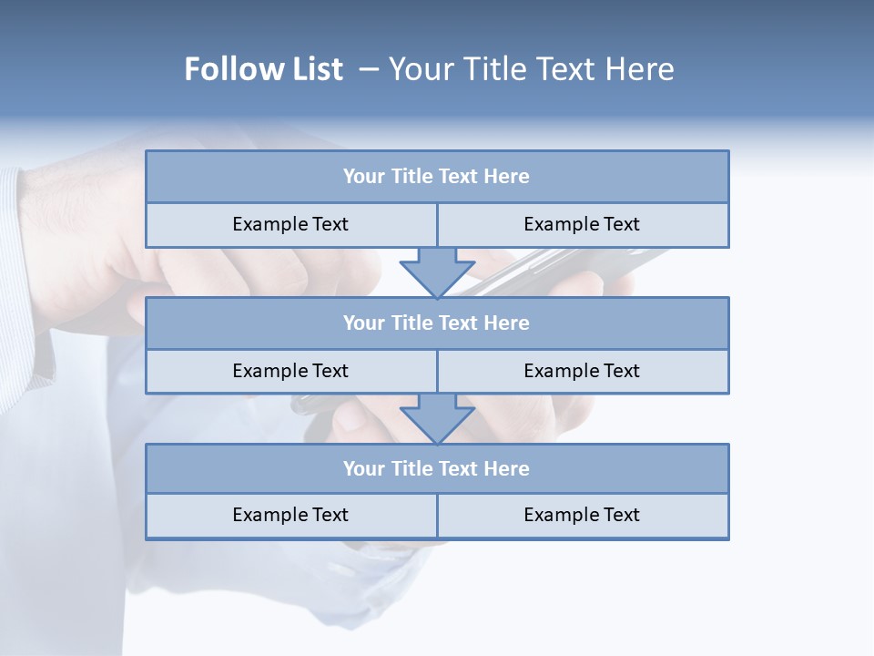 Model Sms Equipment PowerPoint Template