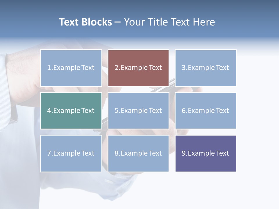 Model Sms Equipment PowerPoint Template