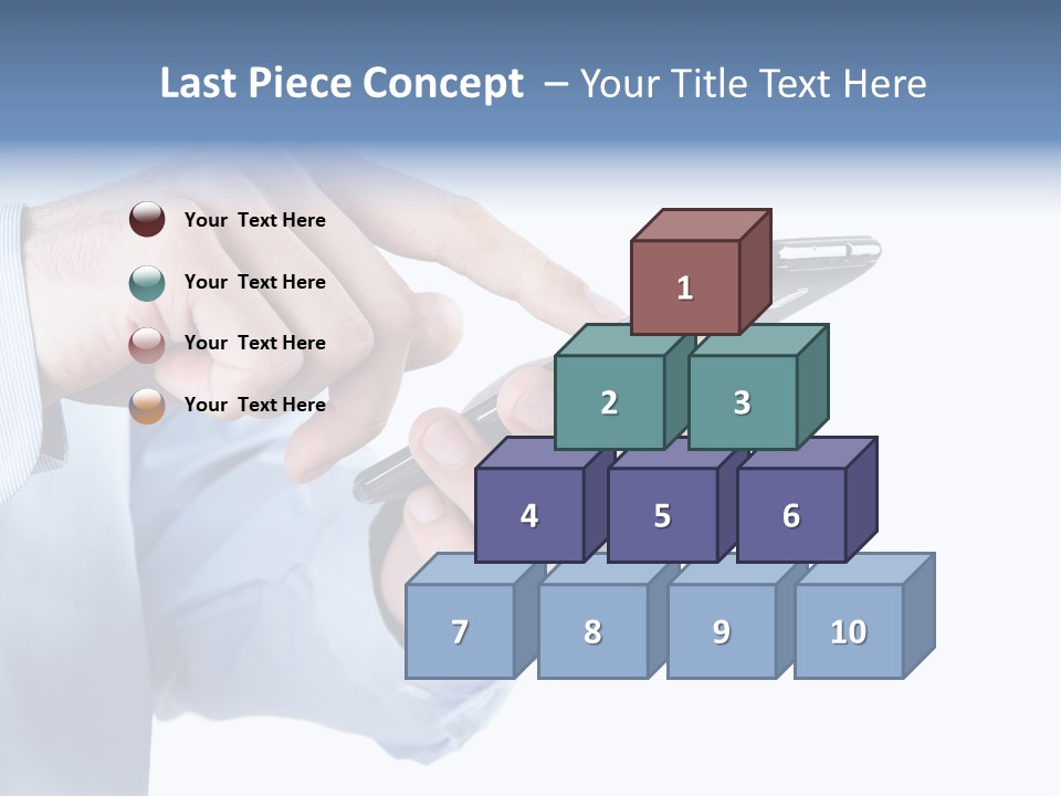 Model Sms Equipment PowerPoint Template