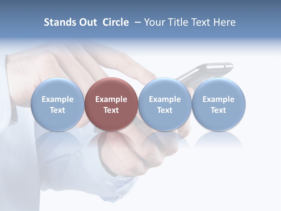 Model Sms Equipment PowerPoint Template