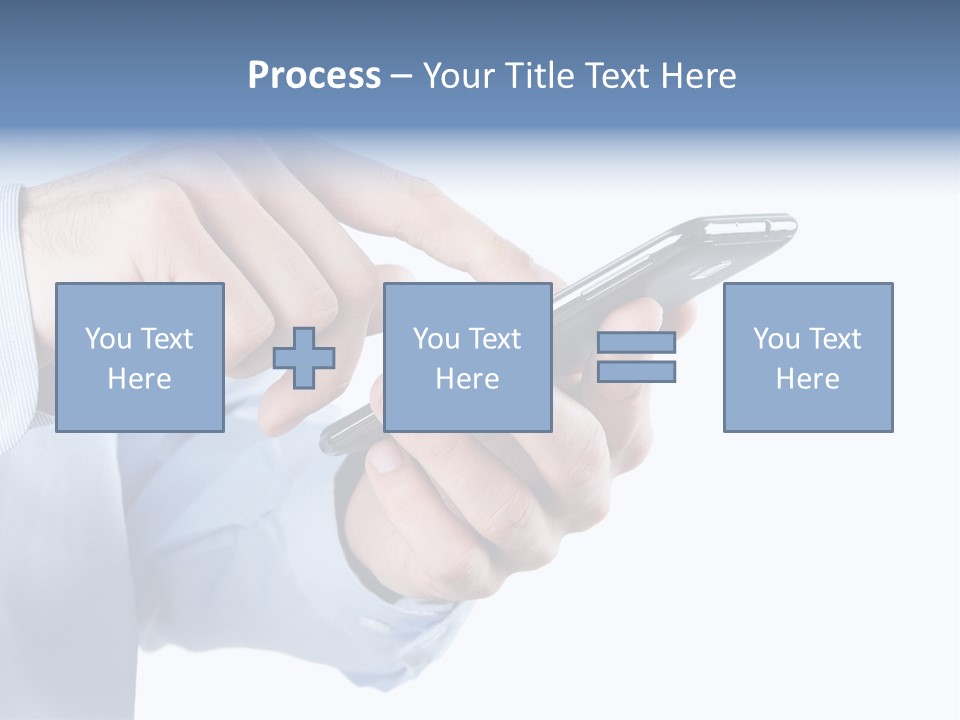 Model Sms Equipment PowerPoint Template