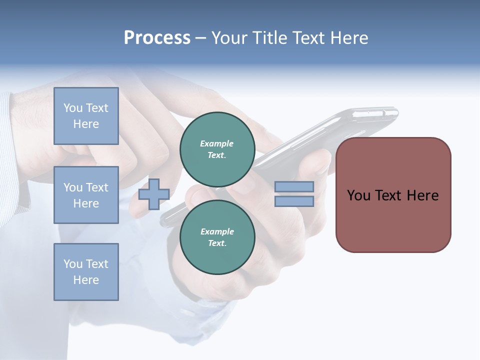Model Sms Equipment PowerPoint Template
