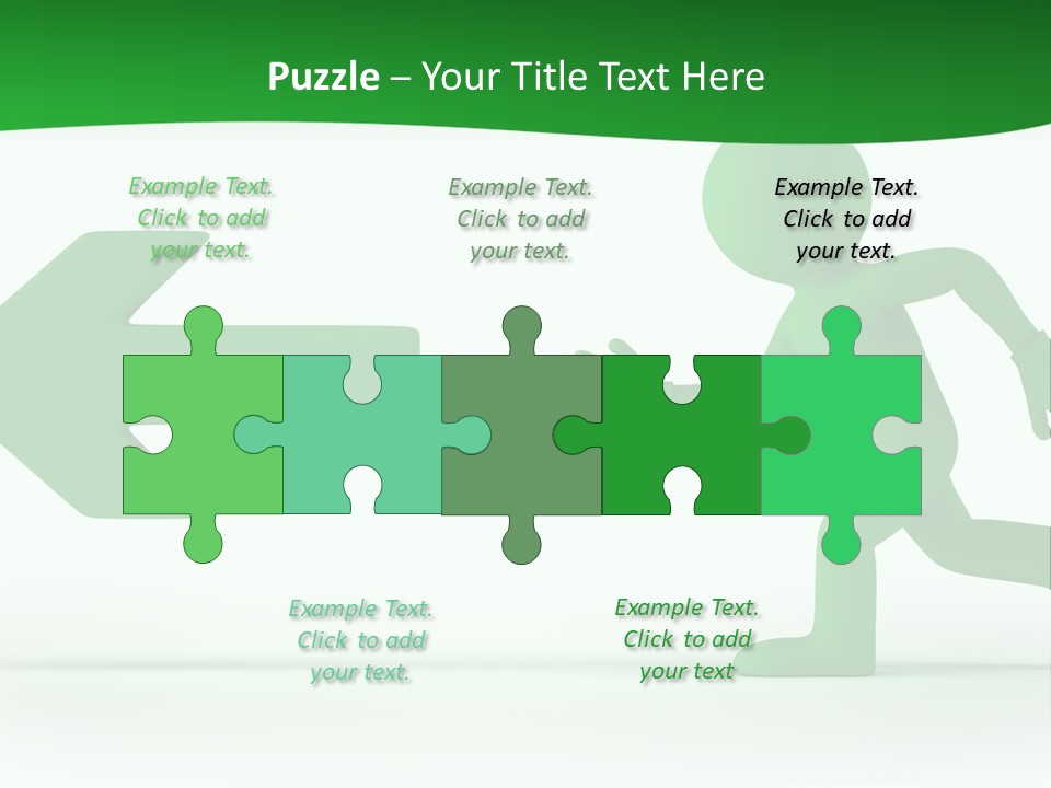 Illustration Way Doorway PowerPoint Template