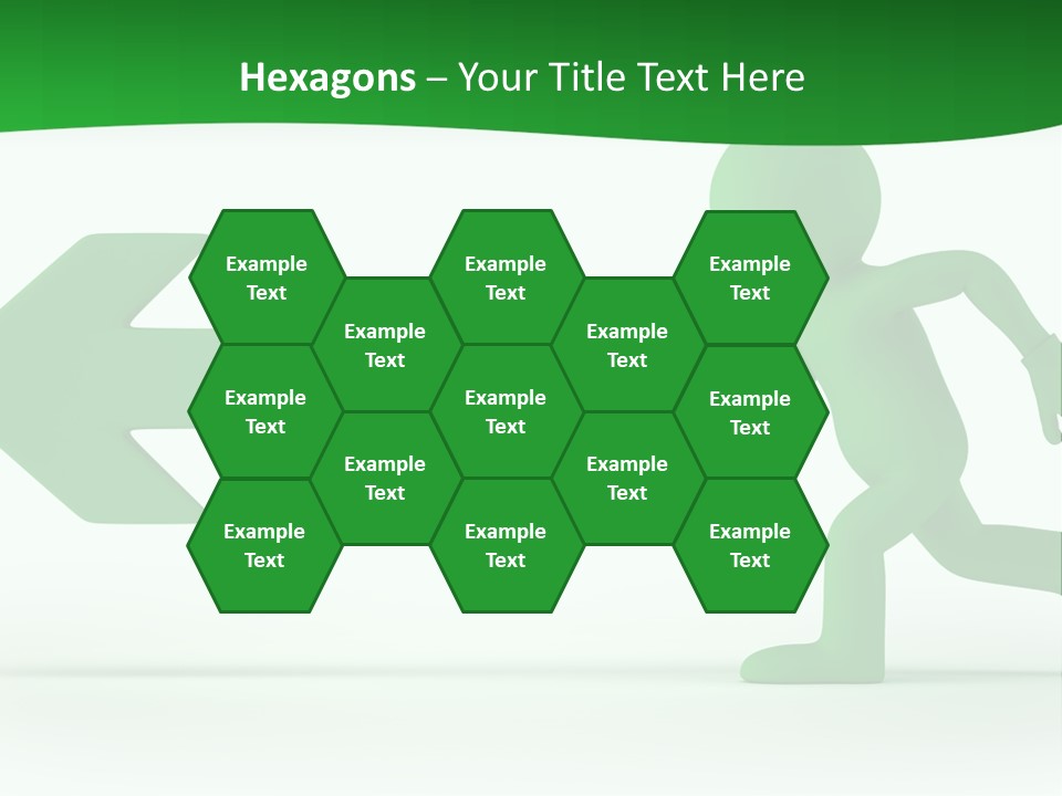 Illustration Way Doorway PowerPoint Template