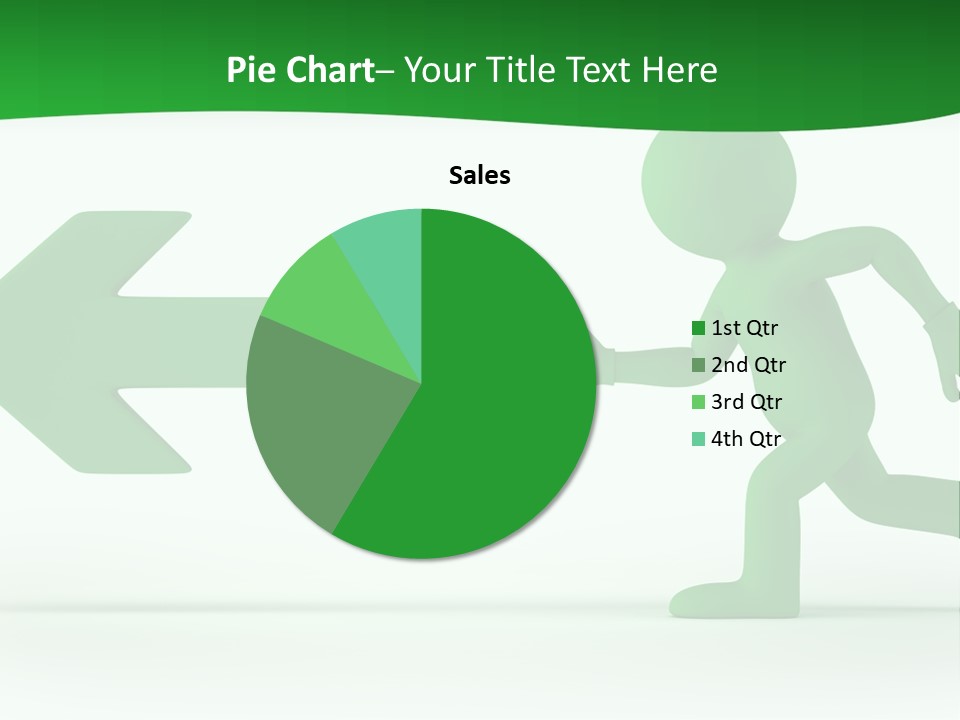 Illustration Way Doorway PowerPoint Template