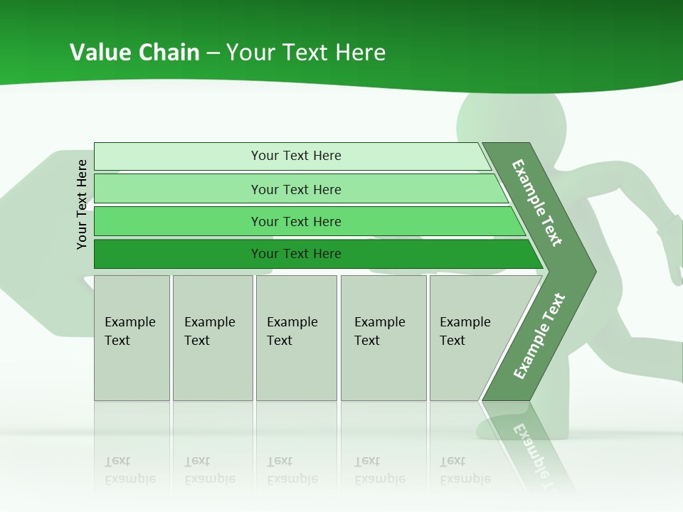 Illustration Way Doorway PowerPoint Template