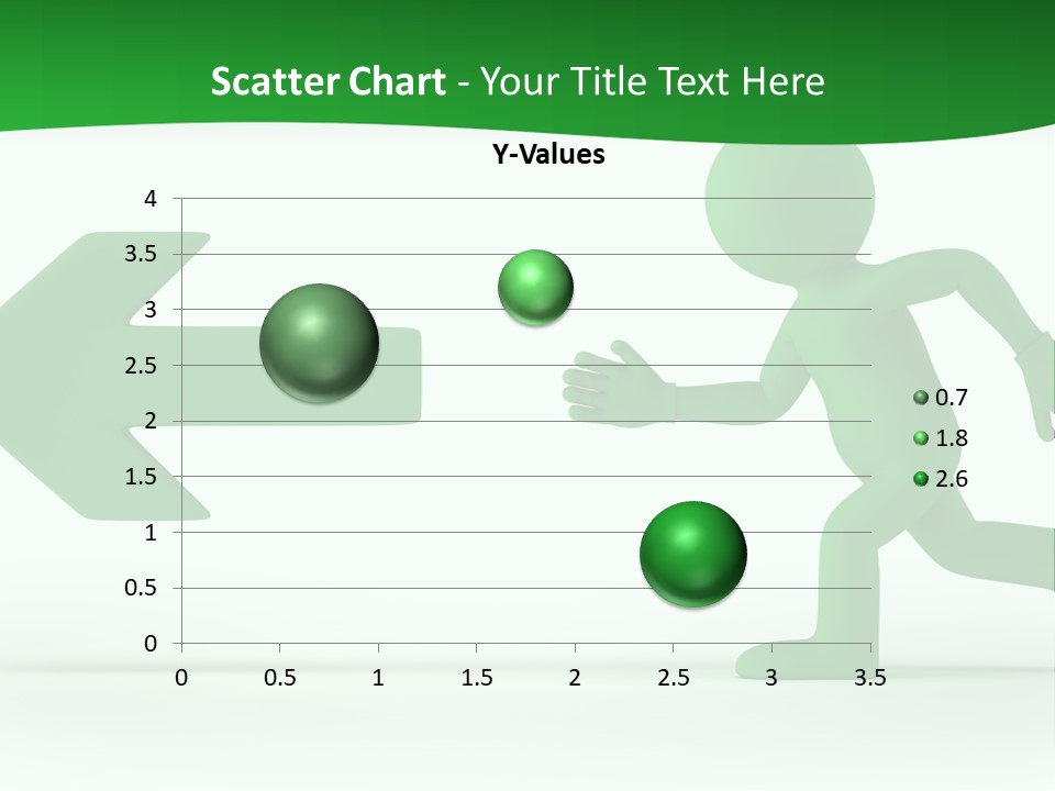 Illustration Way Doorway PowerPoint Template