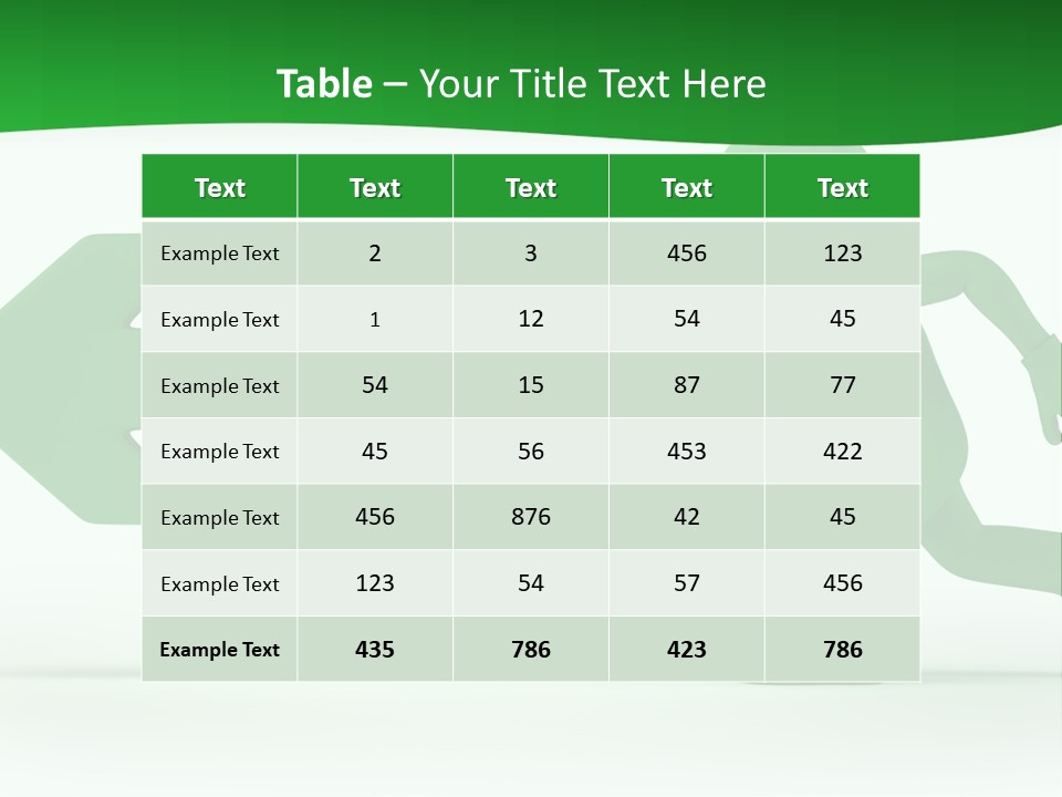 Illustration Way Doorway PowerPoint Template
