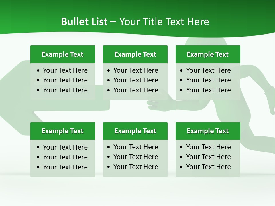 Illustration Way Doorway PowerPoint Template