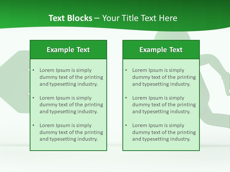 Illustration Way Doorway PowerPoint Template