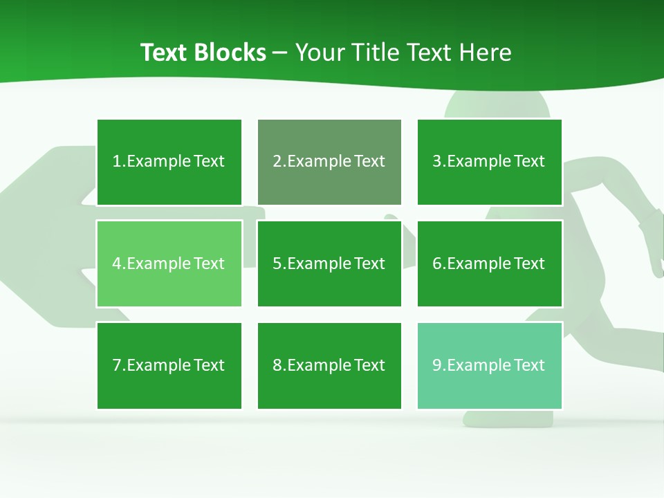 Illustration Way Doorway PowerPoint Template