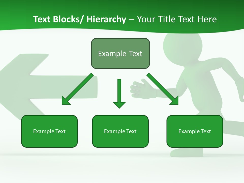 Illustration Way Doorway PowerPoint Template