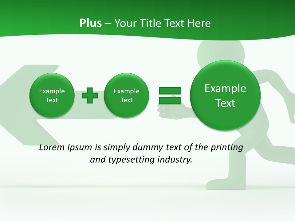 Illustration Way Doorway PowerPoint Template