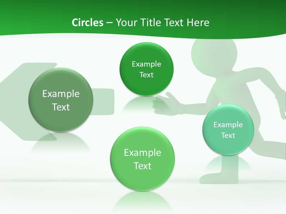 Illustration Way Doorway PowerPoint Template