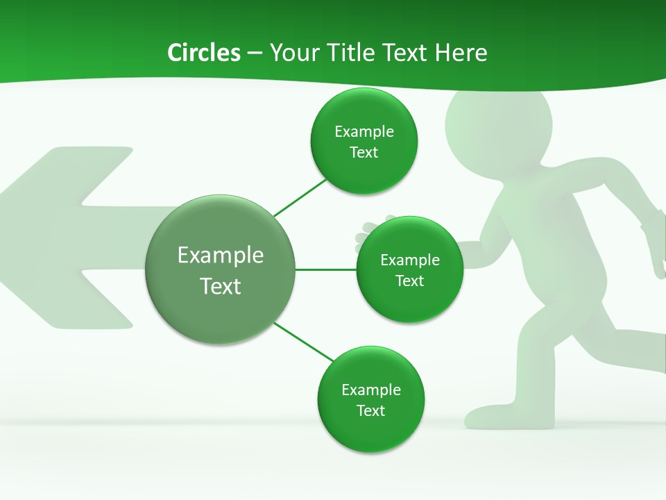 Illustration Way Doorway PowerPoint Template