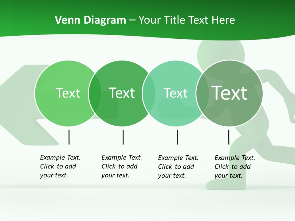 Illustration Way Doorway PowerPoint Template