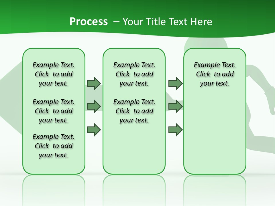 Illustration Way Doorway PowerPoint Template
