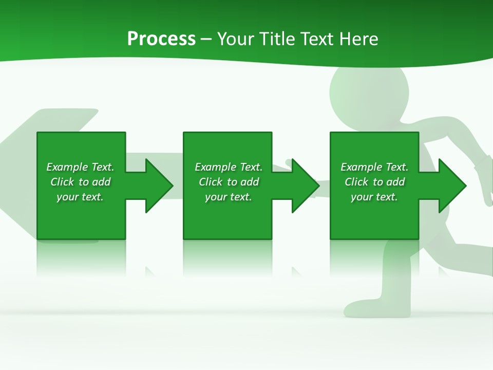 Illustration Way Doorway PowerPoint Template