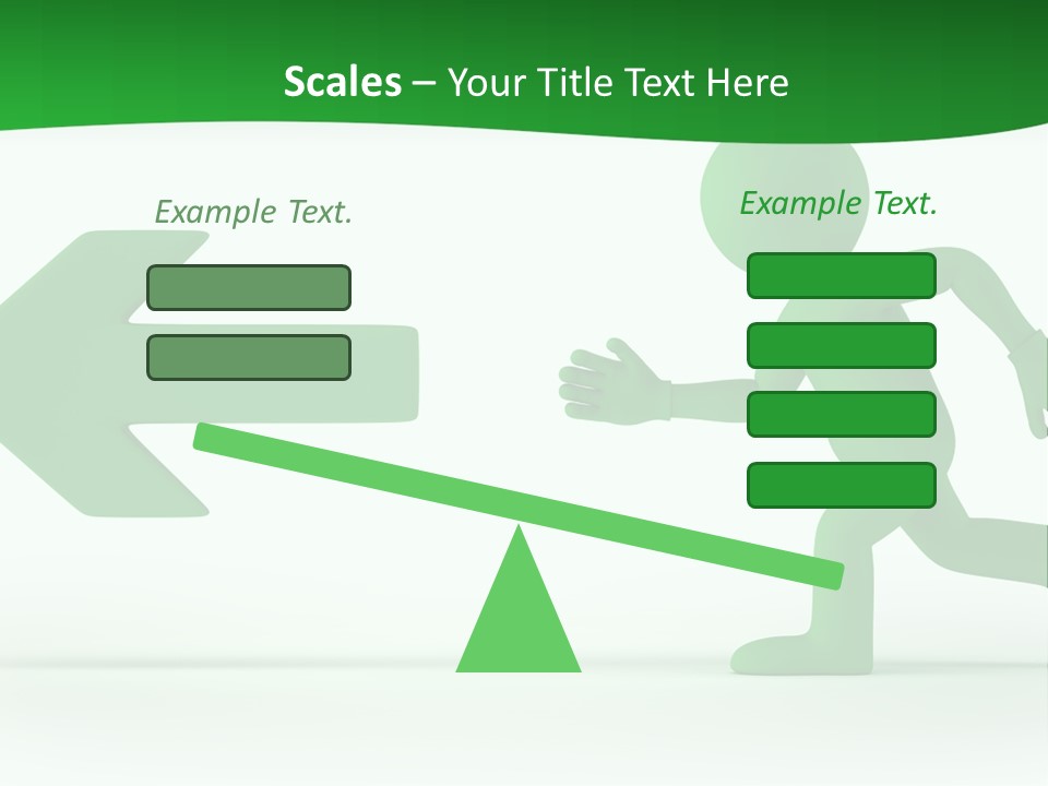 Illustration Way Doorway PowerPoint Template