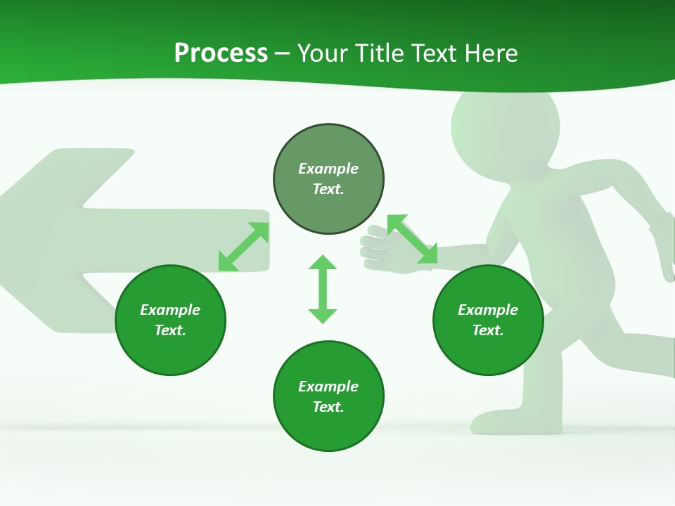 Illustration Way Doorway PowerPoint Template