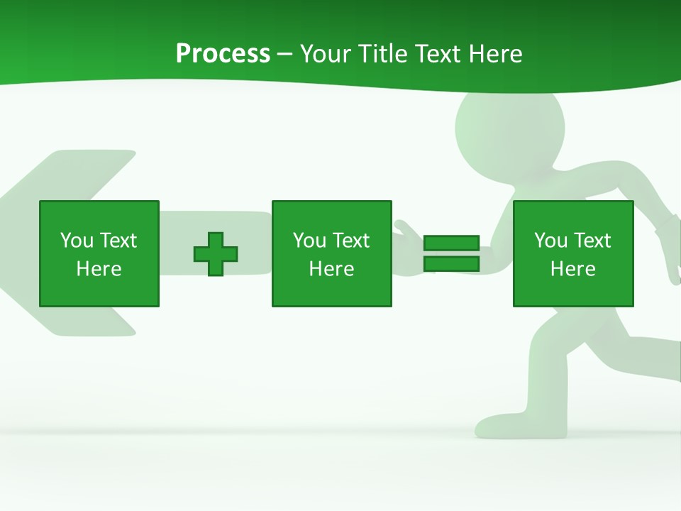 Illustration Way Doorway PowerPoint Template