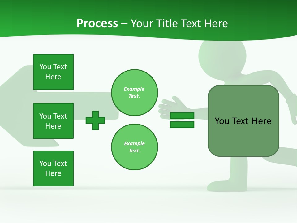Illustration Way Doorway PowerPoint Template
