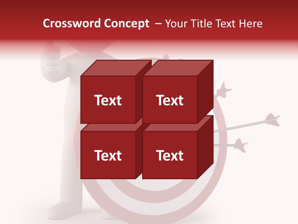 Perfect Eye Red PowerPoint Template