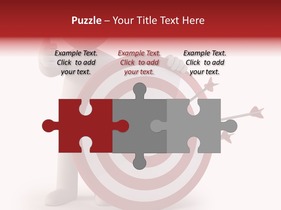 Perfect Eye Red PowerPoint Template