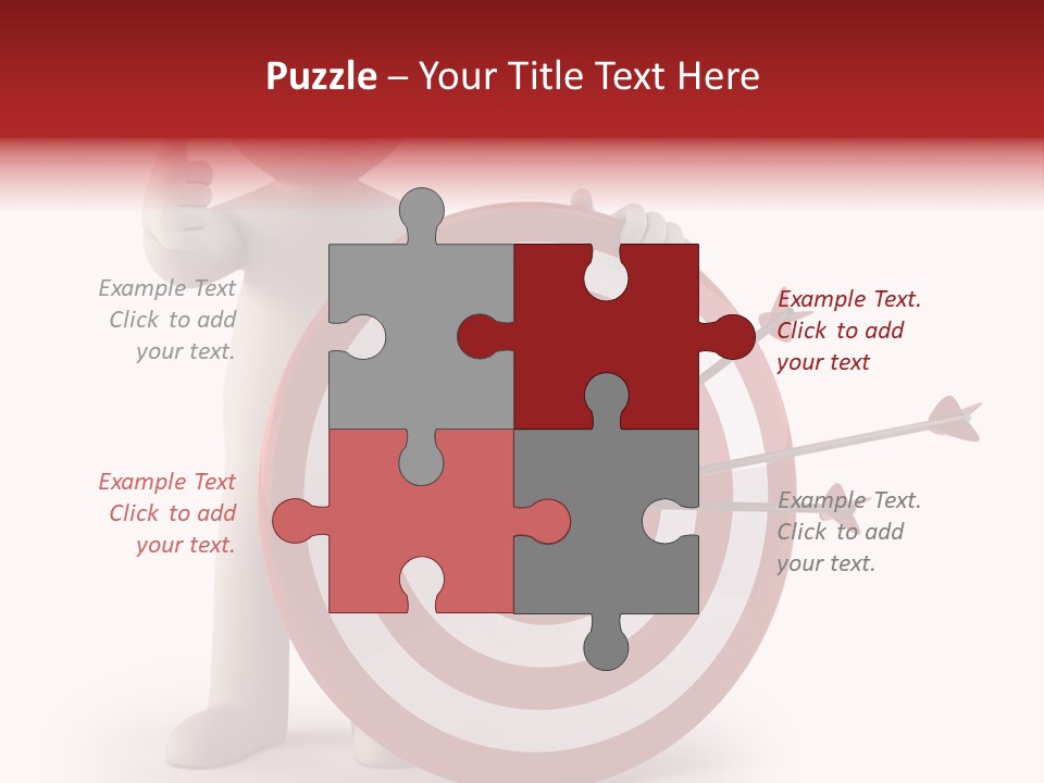 Perfect Eye Red PowerPoint Template