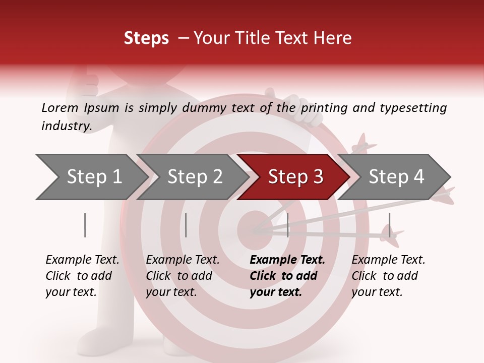 Perfect Eye Red PowerPoint Template
