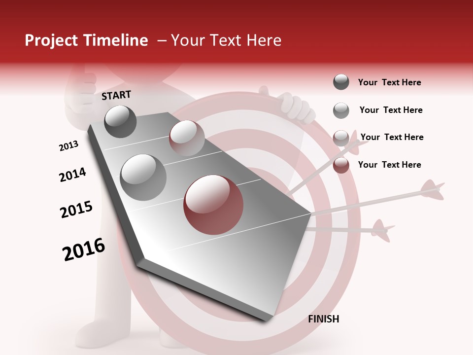 Perfect Eye Red PowerPoint Template