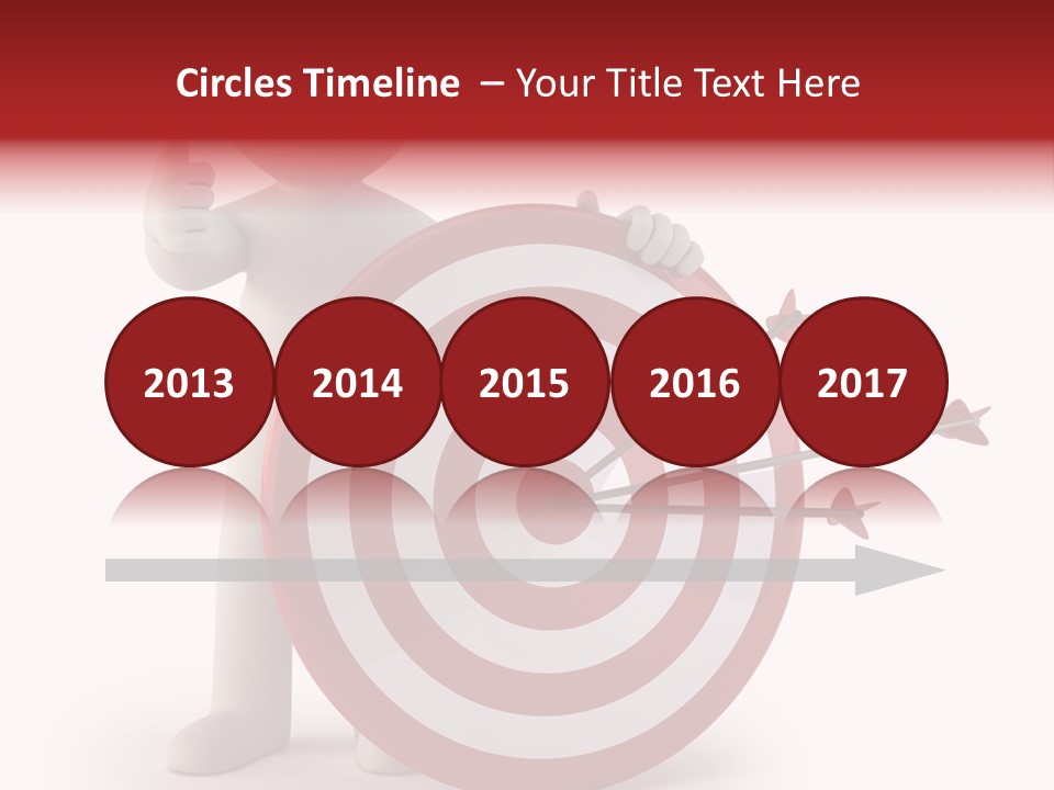 Perfect Eye Red PowerPoint Template