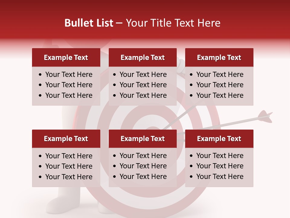 Perfect Eye Red PowerPoint Template