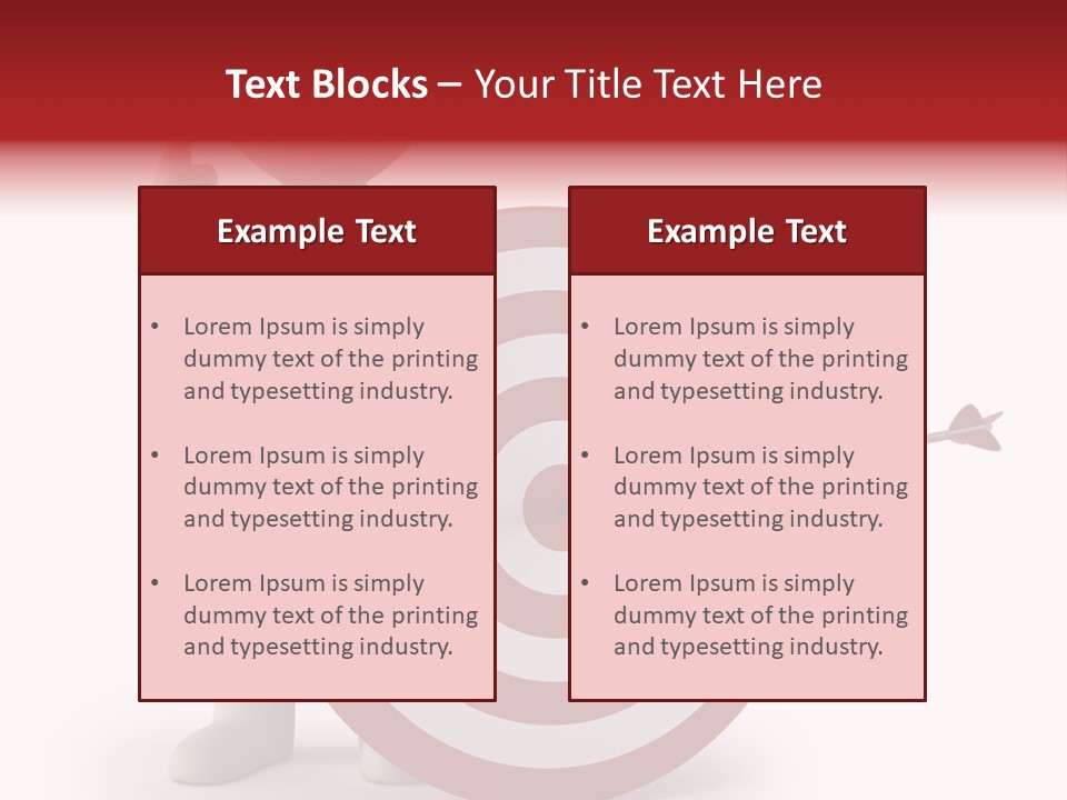 Perfect Eye Red PowerPoint Template