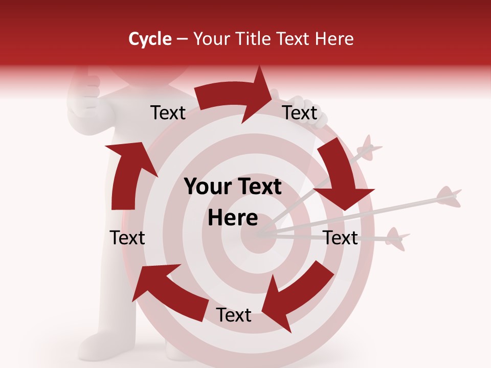 Perfect Eye Red PowerPoint Template