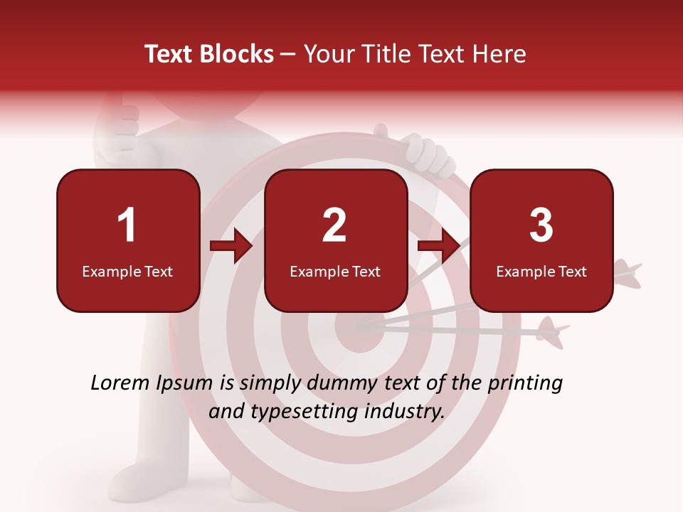 Perfect Eye Red PowerPoint Template