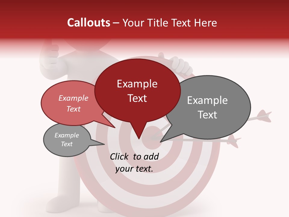 Perfect Eye Red PowerPoint Template