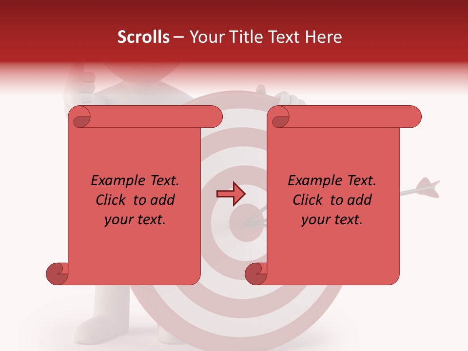 Perfect Eye Red PowerPoint Template