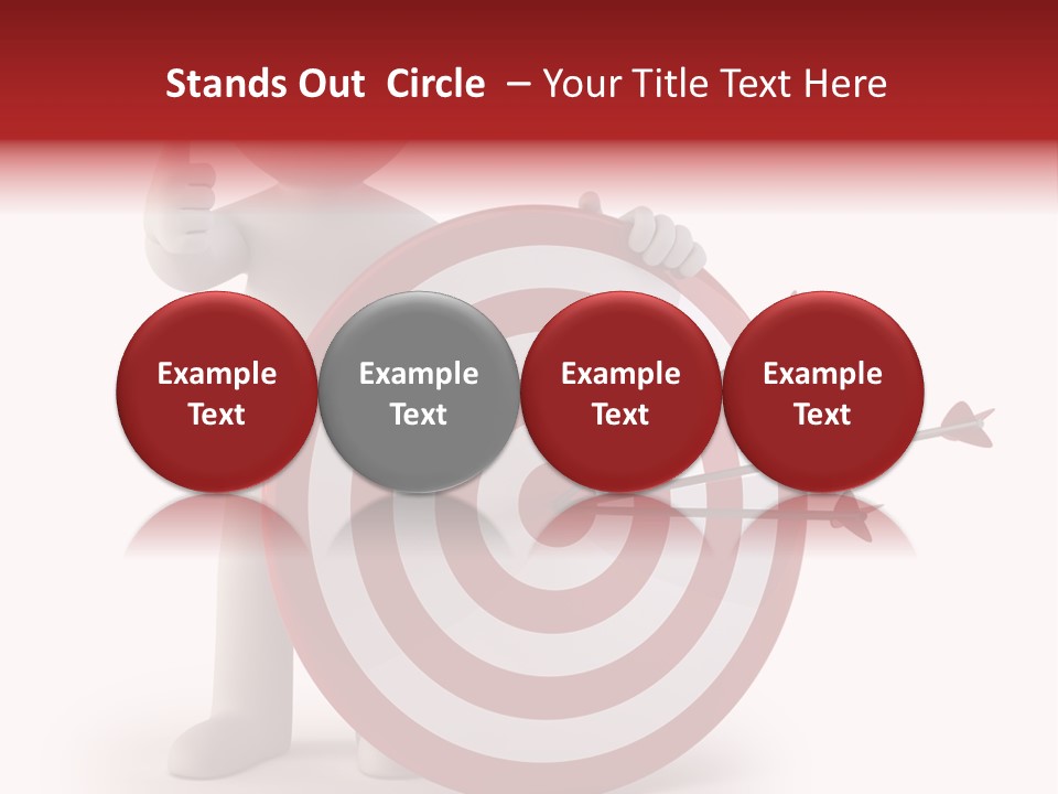 Perfect Eye Red PowerPoint Template