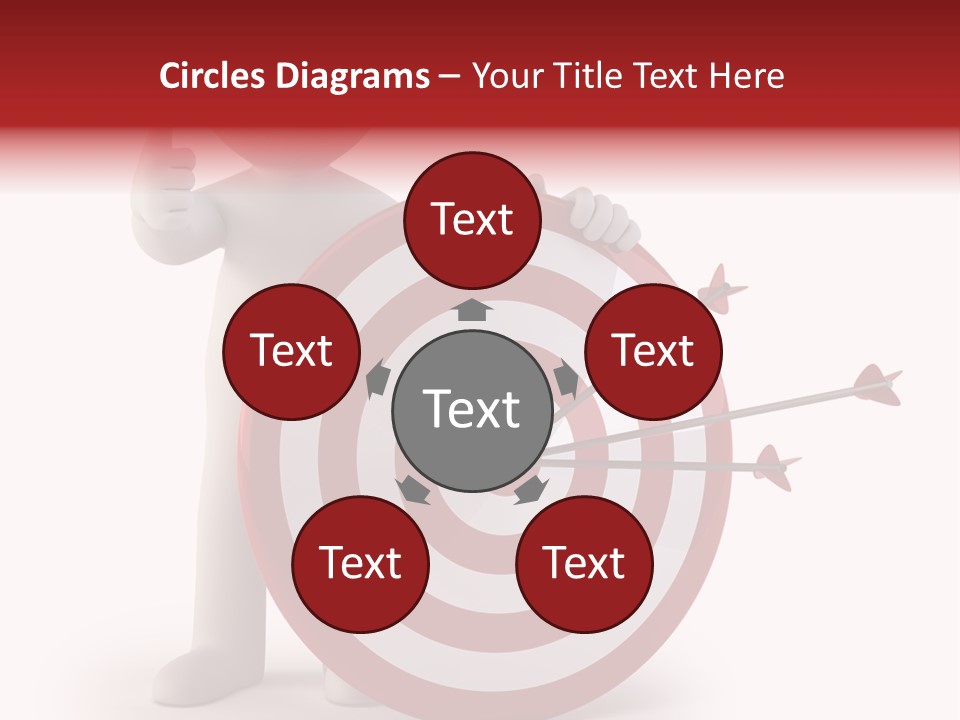 Perfect Eye Red PowerPoint Template